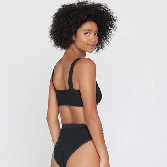 L*Space Ribbed Lee Lee Bikini Top NWT - Picture 4 of 6